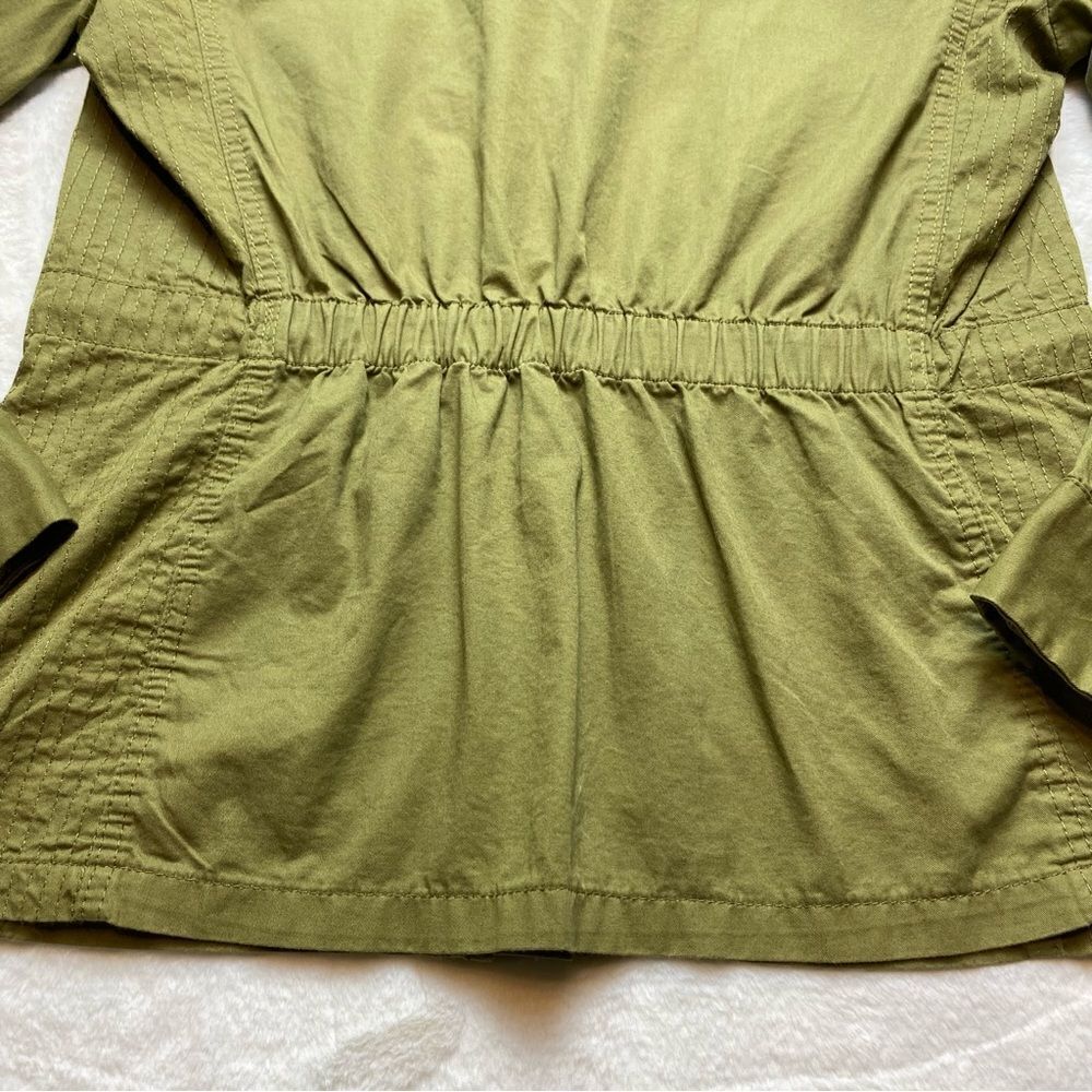 Love Tree Green Military Style Jacket Size Medium - Picture 11 of 14